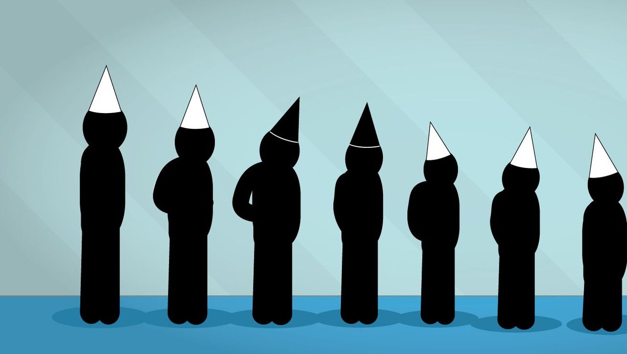Figure 1. Hat Puzzle example